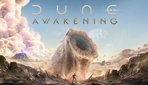 Dune: Awakening — paysage d’Arrakis © Funcom — key art officielle